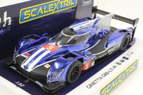 C4033 Scalextric Ginetta G60-LT-P1 LeMans 2018, #5 1:32 Slot Car *DPR*