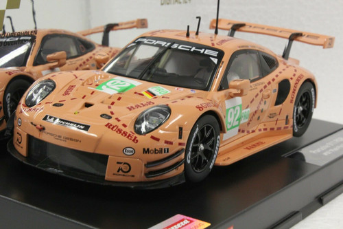 23886 Carrera Digital 124 Porsche 911 RSR Pink Pig Design, #92 1:24 Slot Car