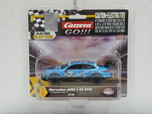 64133 Carrera GO!!! Mercedes-AMG C 63 DTM G. Paffett, #2 1:43 Slot Car