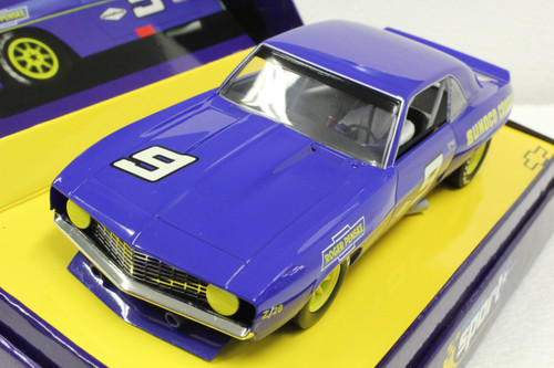 C2400A Scalextric Sport Chevrolet Camaro 1969 #9 1:32 Slot Car