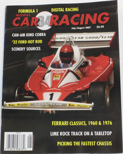 MCRM34 Model Car Racing Magazine #34 - July/August 2007 1:32 Slot Car Magazine