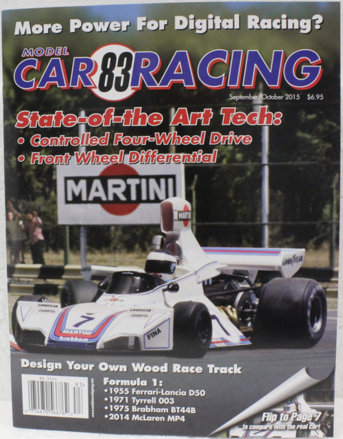 MCRM83 Model Car Racing Magazine #83 - September/October 2015 1:32 Slot Car Magazine