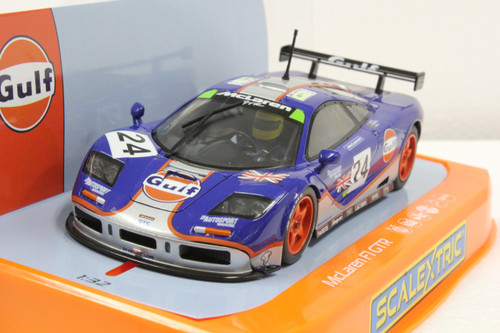 SEC3969 Carrera Digital 132/Scalextric McLaren F1 GTR 24 hrs Le Mans 1995, #24 1:32 Slot Car