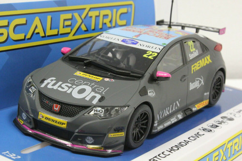 SEC4015 Carrera Digital 132/Scalextric Honda Civic Type R BTCC 2018 1:32 Slot Car