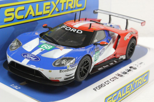 C3857 Scalextric Ford GT GTE Le Mans 2017, #68 1:32 Slot Car *DPR