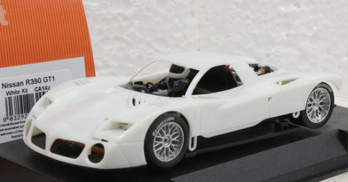 SICA14Z Slot.It Nissan R390 GT1 Long Tail White/Unpainted 1:32 Slot Car