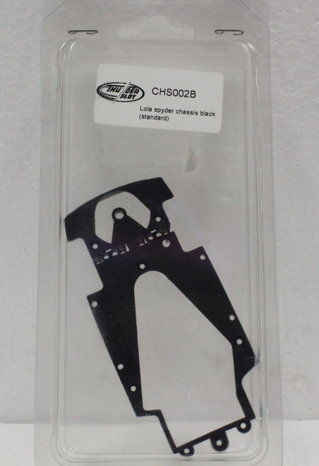 CHS002B Thunderslot Lola Spyder Chassis Standard Black 1:32 Slot Car Part