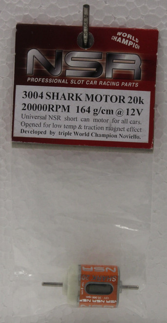 3004 NSR Shark Motor 20k RPM 164g/cm Torque 1:32 Slot Car Part