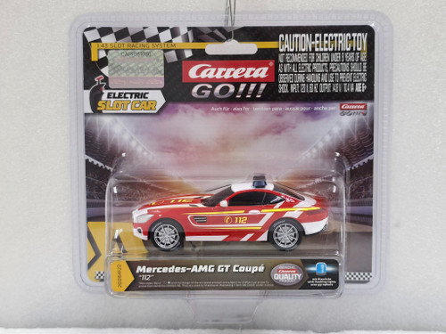 64122 Carrera GO!!! Mercedes-AMG GT Coupé, #112 1:43 Slot Car