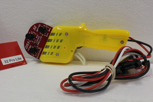 32PROLITE-Yellow OS3 32 Pro Lite with Brake Sensitivity and Choke Control (Yellow) 1:32 Slot Car
