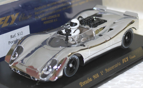 A1604 Fly Porsche Carrera 6 1st Alcaniz 1968 1:32 Slot Car - Great