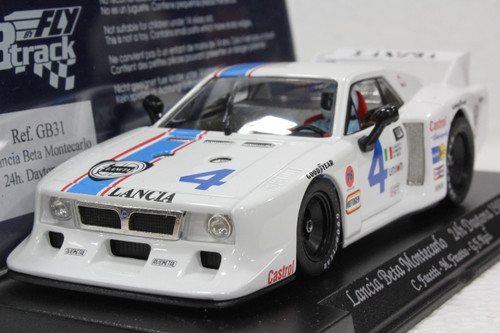 GB31 GB Track by Fly Lancia Beta Montecarlo 24h Daytona 1980, #4 1:32 Slot Car