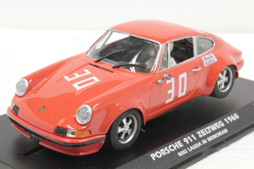 E2004 Fly Porsche 911 Zeltweg 1968 Nick Lauda in Memorium, #30 1:32 Slot Car