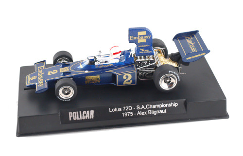 CAR02A Policar Lotus 72 Hockenheimring 1970, #72 1:32 Slot Car