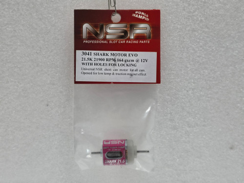3041 NSR Shark Motor 21,900 RPM 164g/cm Torque 1:32 Slot Car Part