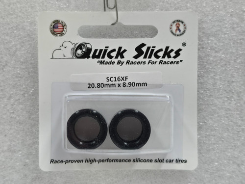 SC16XF Quick Slicks Silicone Tires for Scalextric Ford GT40 1:32 Slot Car Part