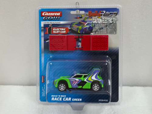 64192 Carrera GO!!! Build 'n Race - Racer Car Green, #32 1:43 Slot Car