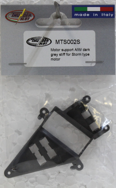 MTS002S Thunderslot Motor Support A/W Dark Grey Stiff for Storm Type Motor1:32 Slot Car Part
