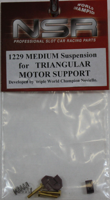 1229 NSR Medium Suspension for Triangular Motor Mount 1:32 Slot Car Part