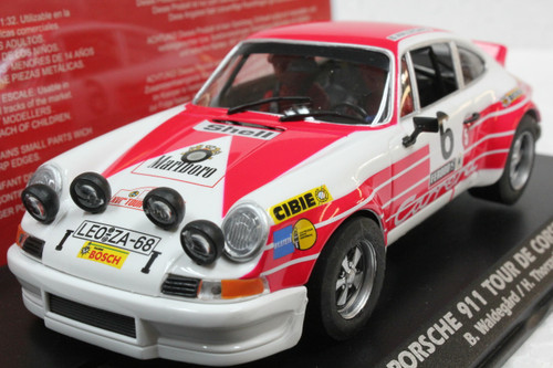 E2037 Fly Porsche 911 Tour de Corse 1972, #6 1:32 Slot Car