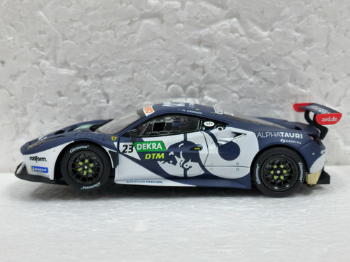 Carrera Digital 132 Ferrari 488 GT3 AlphaTauri AF Corse N°23 – Voiture Slot 1:32 Avec éclairage, échelle 1/32, Compatible Digital 132/124