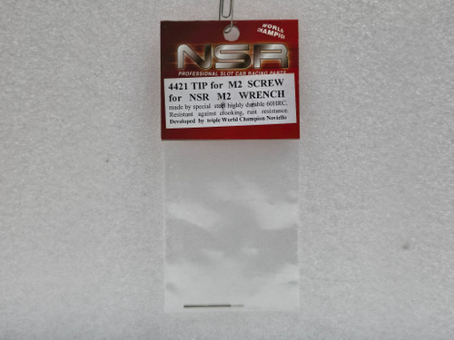 4421 NSR Allen Driver Replacement Hard Steel Tip 0.95mm for M2 1:32 Slot Car Part