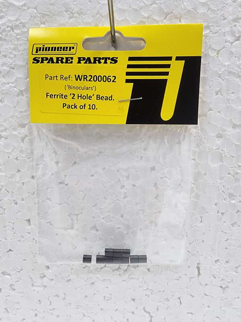 WR200062 Pioneer Ferrite 2 Hole Bead/Binoculars (10 Pack) 1:32 Slot Car Part