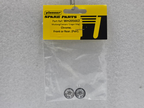AA205032 Pioneer Legends Front Axle Assembly Chrome Bassett 1:32