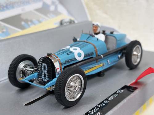 132087/8M Le Mans Miniatures Bugatti Type 59 Grand Prix de Monaco 1934, #8 1:32 Slot Car