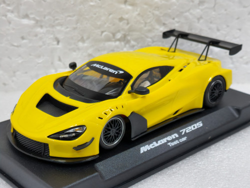 0241SW NSR McLaren 720S GT3 Test Car Yellow 1:32 Slot Car