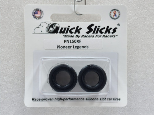 PN150XF Quick Slicks Silicone Tires for Pioneer Legends 1:32 Slot Car Part