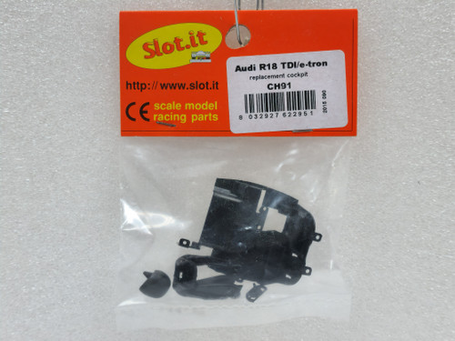 SICH91 Slot.it Audi R18 TDI Replacement Cockpit 1:32 Slot Car Part