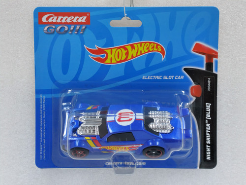 64214 Carrera GO!!! Hot Wheels - Night Shifter (Blue) 1:43 Slot Car