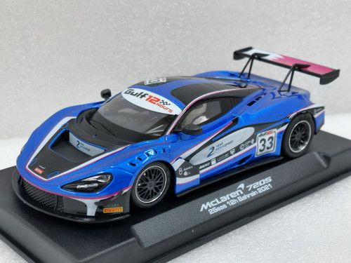 0369AW NSR McLaren 720S GT3 2Seas Gulf 12hrs Bahrain 2021, #33 1:32 Slot Car