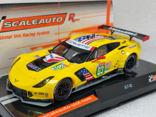 SC-6238R Scaleauto Chevrolet Corvette C7R GT3 24h Le Mans 2019 R-Series, #63 1:32 Slot Car