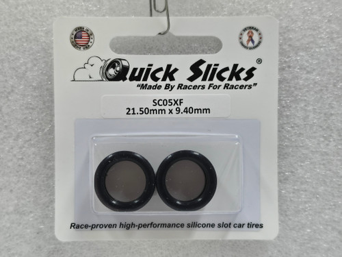 SC05XF Quick Slicks Silicone Tires for Scalextric Chevrolet Corvette C8R 1:32 Slot Car Part