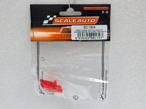 SC-1604 Scaleauto Universal Guide 7mm Blade w/Adjustable Spacers and ø3.75mm pillar 1:32 Slot Car Part