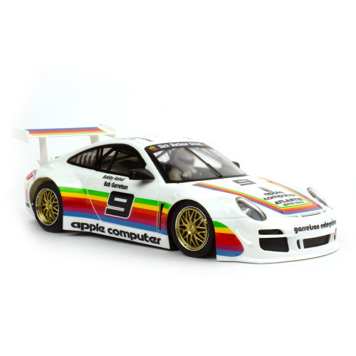 0388AW NSR Porsche 997 Apple Tribute, #9 1:32 Slot Car