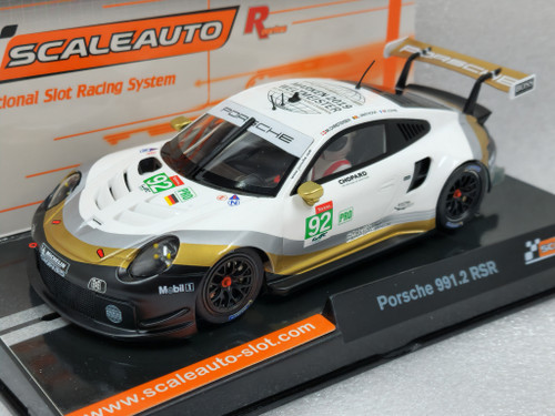 SC-6294R Scaleauto Porsche 911 (991.2) GT3 RSR 24h LeMans 2019 R-Series, #92 1:32 Slot Car