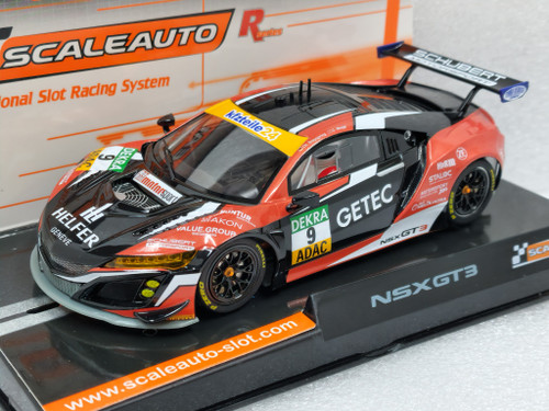 SC-6308R Scaleauto Honda NSX GT3 GT Masters 2018 GT Getec R-Series, #9 1:32 Slot Car