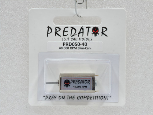 PRD050-40 Predator Slim-Can 40,000 RPM FK-050 Motor 1:32 Slot Car Part