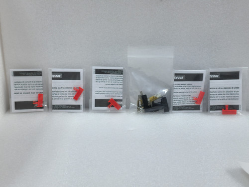 85309B Carrera Bulk Package (10) Contact Braids and (5) Red Guide Blades 1:24/1:32 Slot Car Part