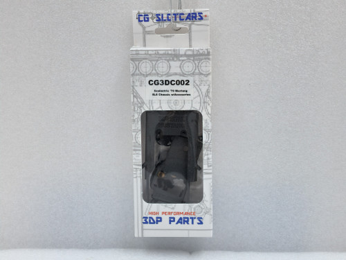 CG3DC002 CG Slotcars Scalextric '70 Mustang 3D SLS Chassis Kit 1:32 Slot Car