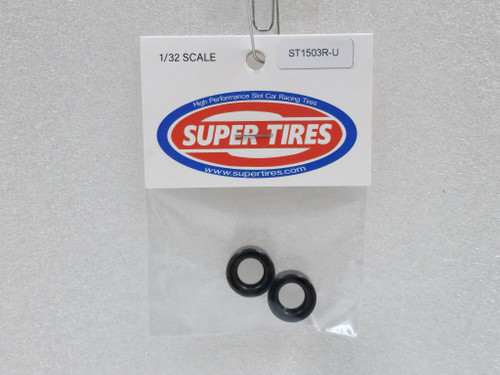 1503RU Super Tires - Urethane Tires RevoSlot Group 2 Escort, Alfa, BMW 2002, Opel, Datsun 1:32 Slot Car Part