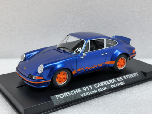 A2077 Fly Porsche 911 Carrera RS Street Blue and Orange 1:32 Slot Car
