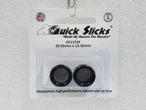 DF157XF Quick Slicks Silicone Tires for NSR & Sideways 1:32 Slot Car Part