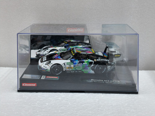Carrera 27764 Porsche 911 GT3 R Team Bernhard N°75 – Voiture à Sous 1/32 DTM 2023 – Feux Avant/Arrière – Dès 8 Ans