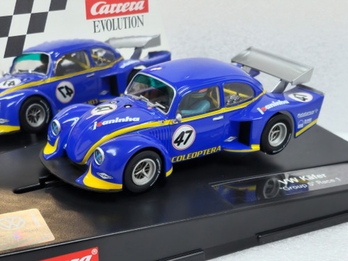 20027470 Carrera Evolution VW Volkswagen Group 5 Kafer, #47 1:32 Slot Car