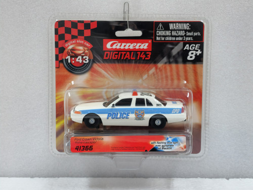 41366 Carrera Digital 1:43 Ford Crown Victoria Police Interceptor 1:43 Slot Car