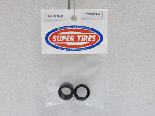 1100CRU Super Tires - Urethane Tires Scalextric 17x11mm 1:32 Slot Car Part